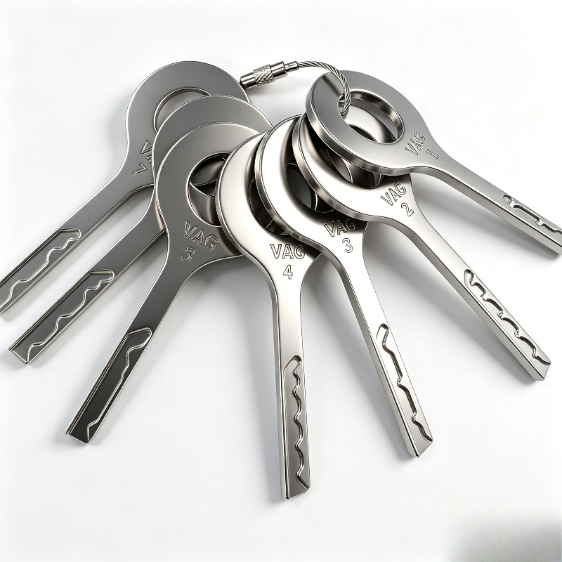 Power Key Tools - Set di 7 Pezzi HU92 HU66,