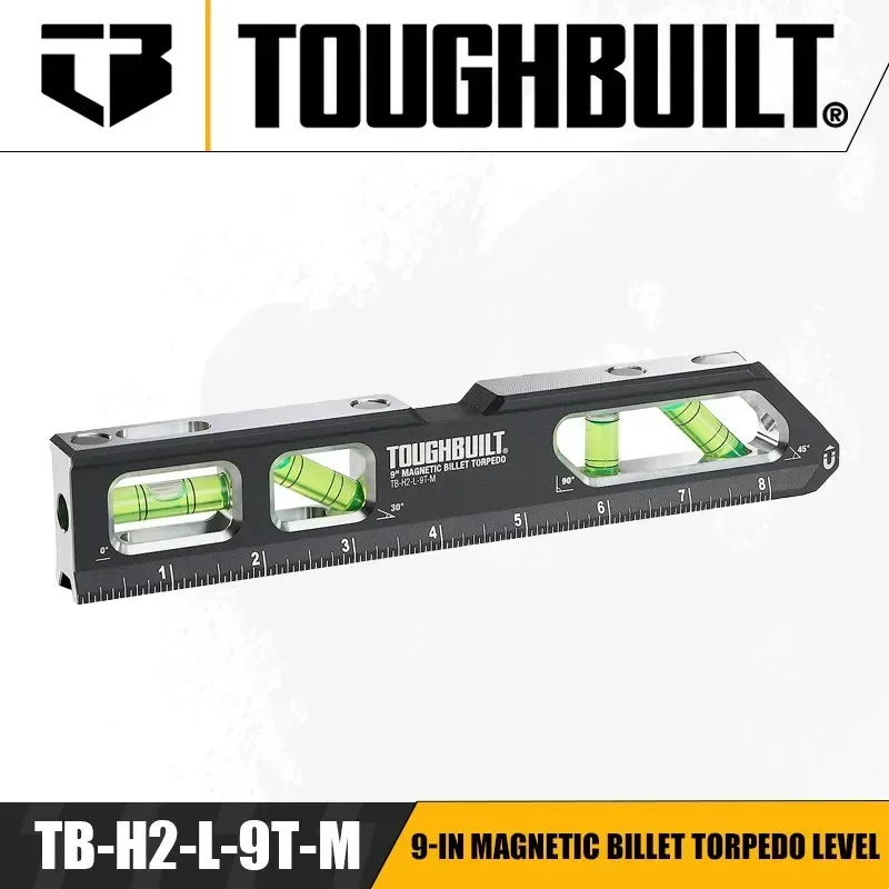 Power Tools Manual - TOUGHBUILT TB-H2-L-9T-M Livella Magnetica Billet Torpedo