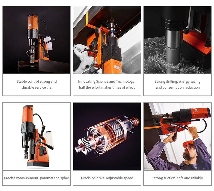 Power Tools Used In Construction - Trapano con Base Magnetica 220V, Tagliatrice