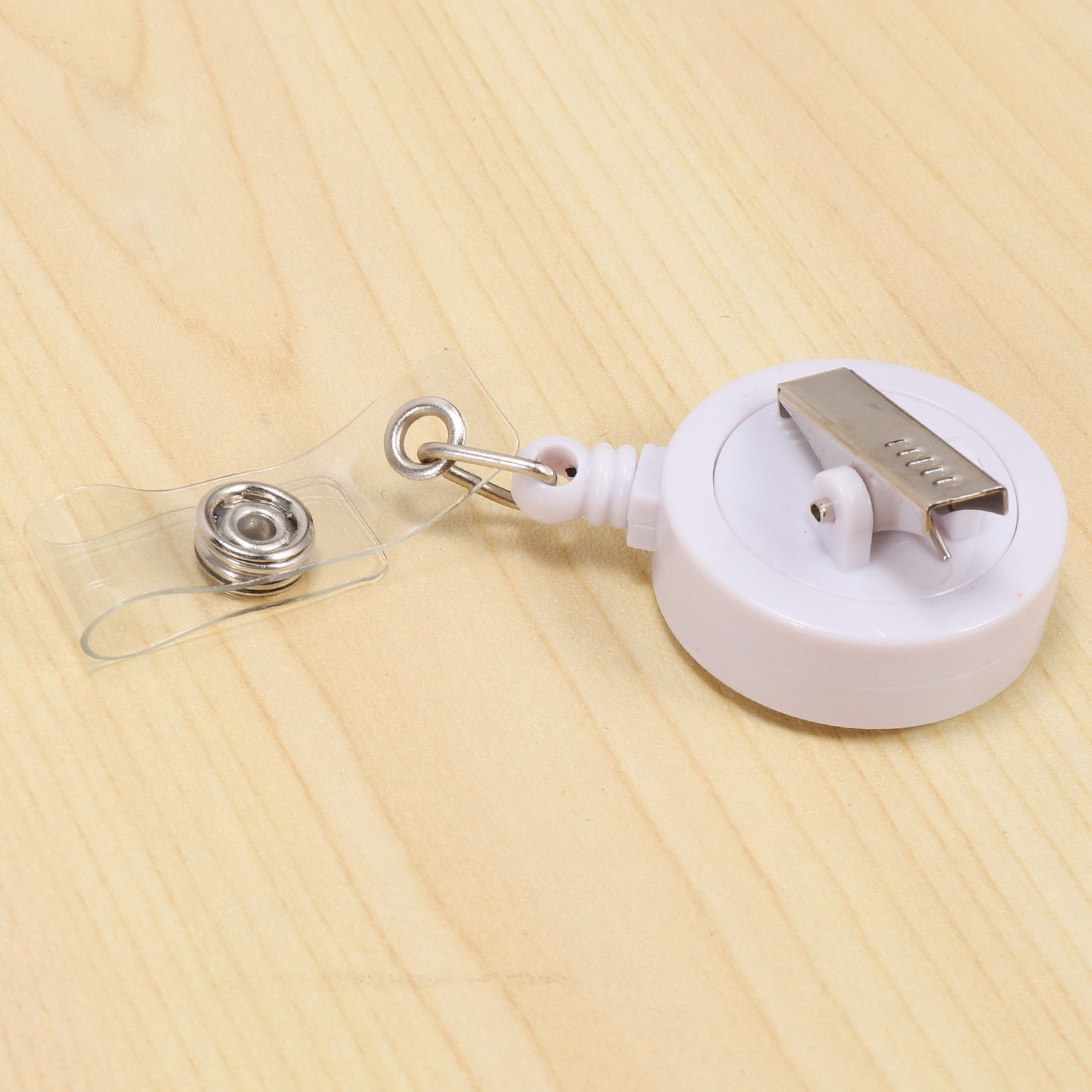 Power Tools Names - Nuovo Shown-10 Pz Porta badge retrattile