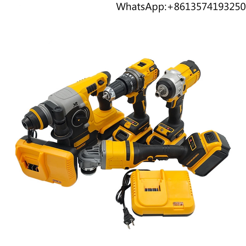 Power Tools Yellow Color - Trapano Avvitatore a Percussione Giallo 18V