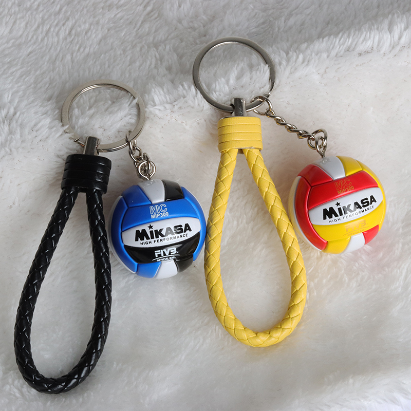 Power Key Tools - 1 pz PVC Pallavolo Portachiavi Ornamenti