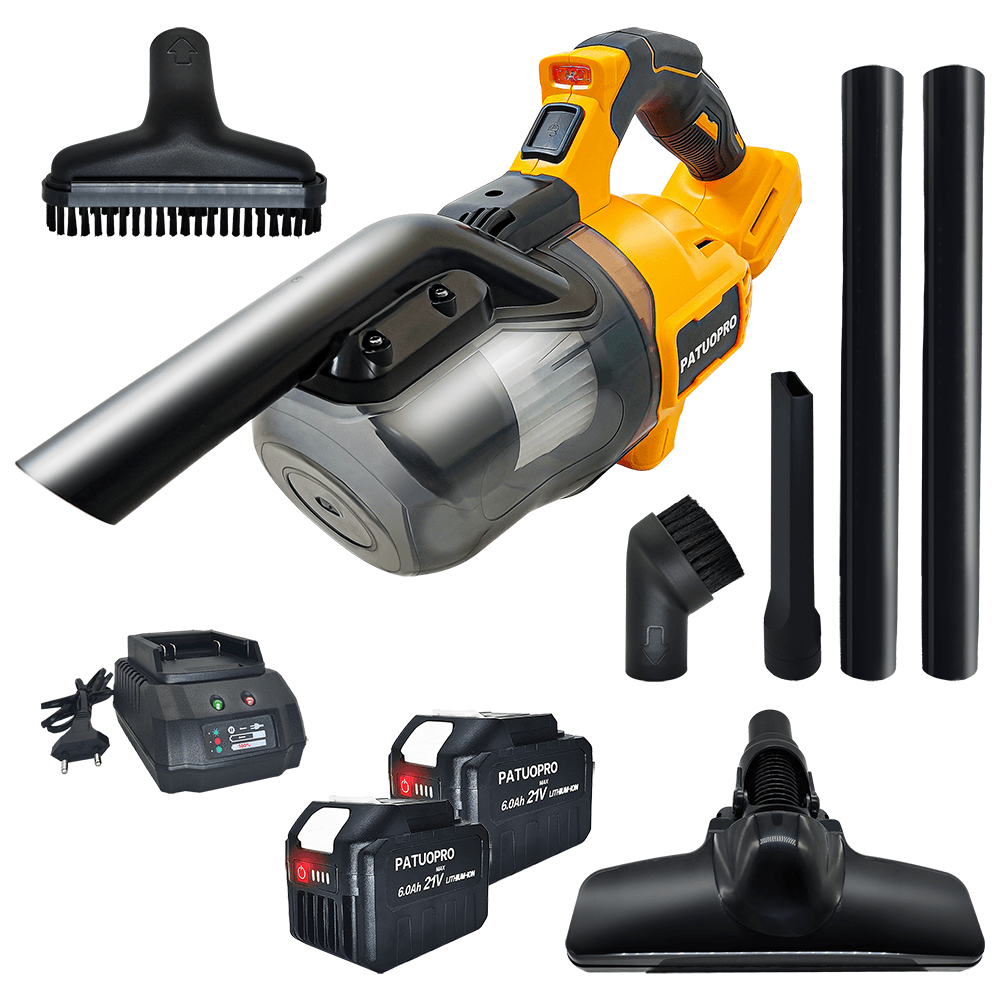Power Tools For Home - PATUOPRO Aspirapolvere elettrico senza spazzole, raccoglitore