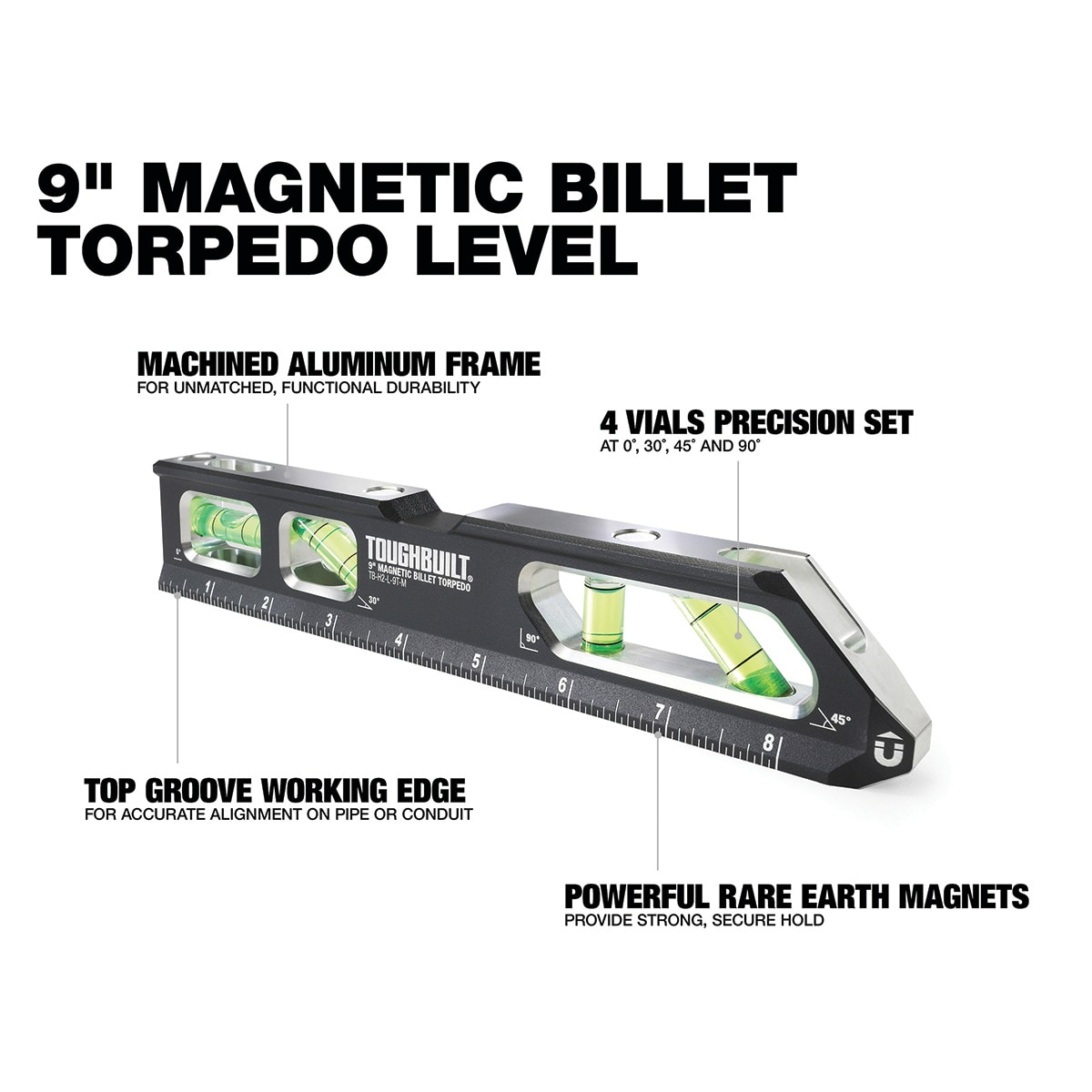 TOUGHBUILT TB-H2-L-9T-M Livell - Power Tools Manual recensione e prezzo