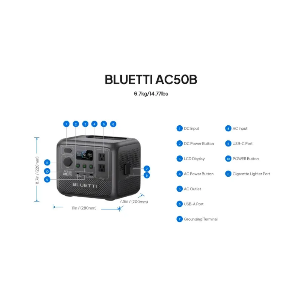 BLUETTI AC50B Stazione di Alim - Power Tools For Home recensione e prezzo