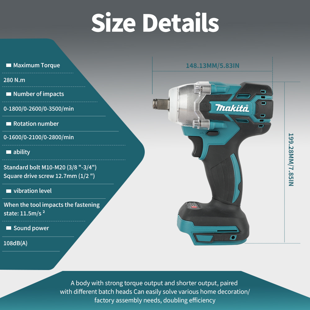 Kit Combo Makita DTW285+DTD171 - Power Tools Combo Kits recensione e prezzo